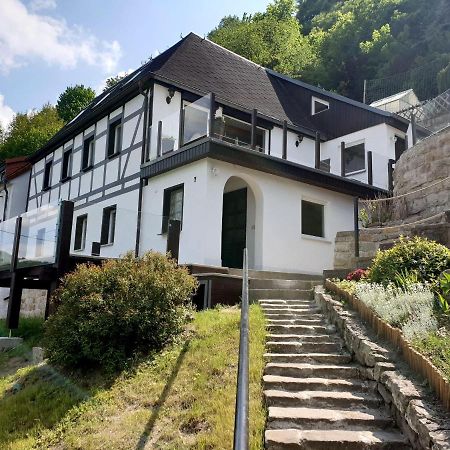 Saechsische-Schweiz-Ferienhaus-Wohnung-2-Mit-Hervorragendem-Panoramablick-Ueber-Das-Elbtal Кьонихщайн ан дер Елбе Екстериор снимка